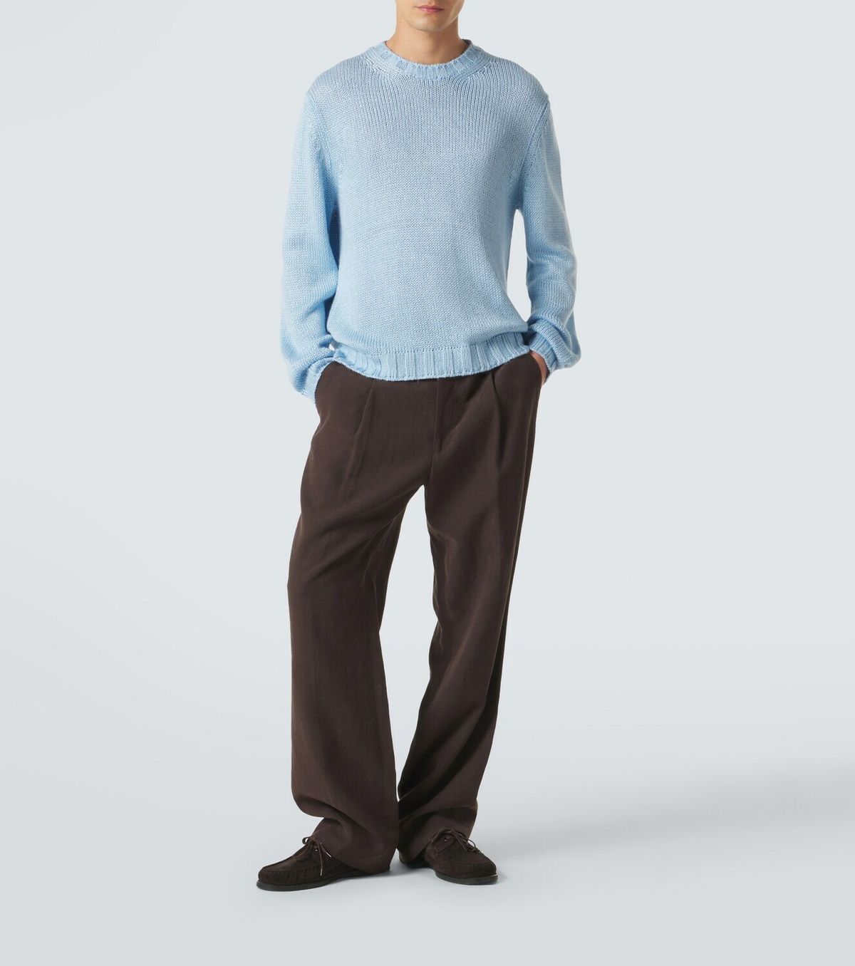 Saman Amel Gio silk sweater