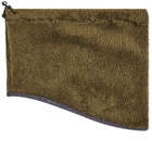 And Wander Men's High Loft Fleece Neck Warmer in Khaki