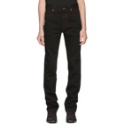 Calvin Klein 205W39NYC Black Dennis Hopper Patch Jeans