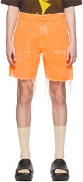 NotSoNormal Orange Working Shorts