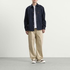 Casablanca Men's Raw Denim Shirt in Indigo