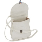 Cherevichkiotvichki Off-White Mini Curved Shoulder Bag