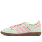 Adidas Handball Spezial Sneakers in Semi Green Spark/Lucid Pink/Gum