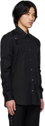 Alexander McQueen Black Harness Shirt