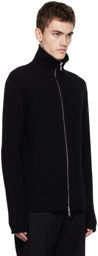 Jil Sander Black Rib Sweater