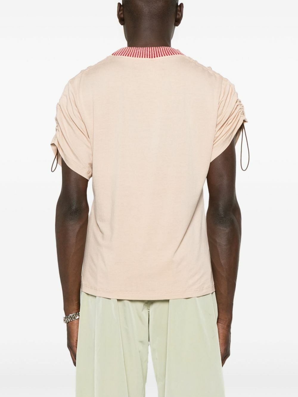 Charlie Constantinou Ribbed-Neck T-Shirt