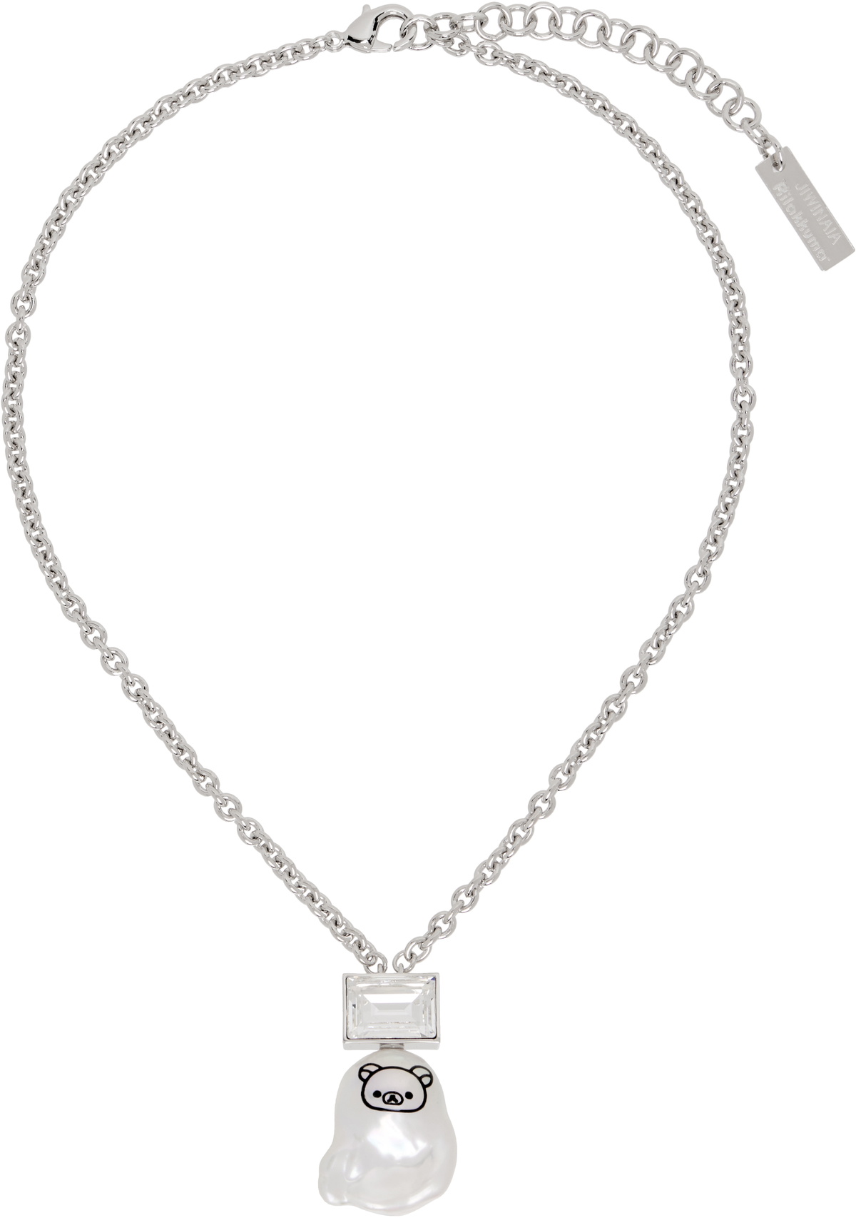 JIWINAIA Rilakkuma Edition Classic Pearl Necklace