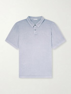 James Perse - Supima Cotton-Jersey Polo Shirt - Gray