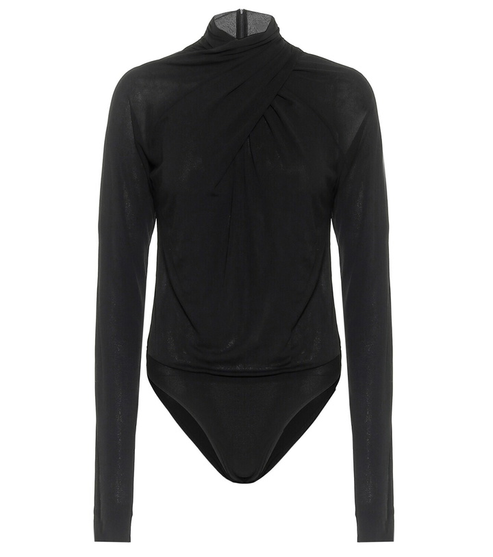 Photo: Petar Petrov Tiwa draped bodysuit