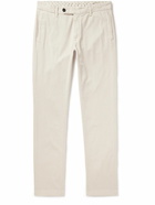 Massimo Alba - Winch2 Slim-Fit Cotton-Blend Twill Trousers - Neutrals