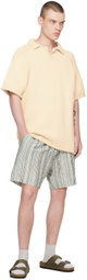 XENIA TELUNTS Off-White Summer Polo