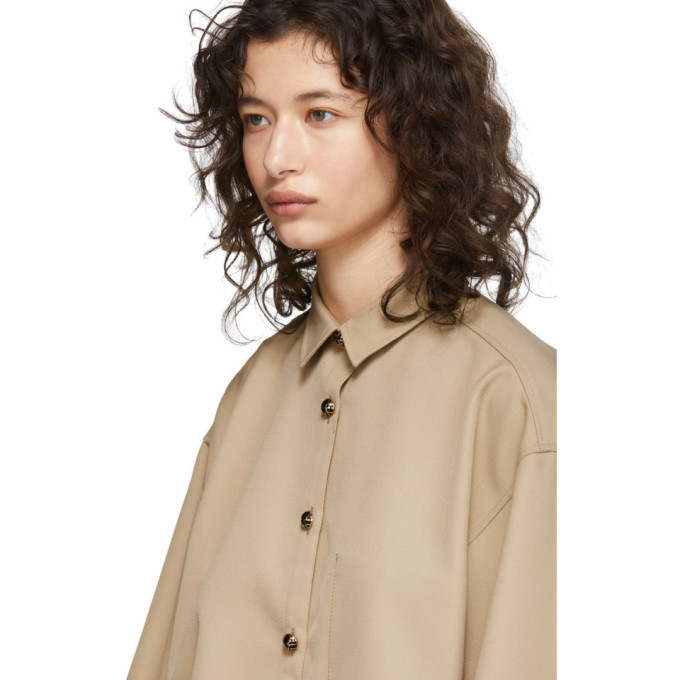 Toteme Beige Novale Shirt Toteme