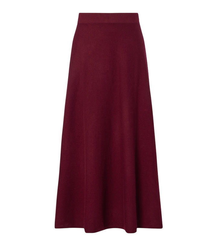 Photo: Lisa Yang Torie cashmere midi skirt