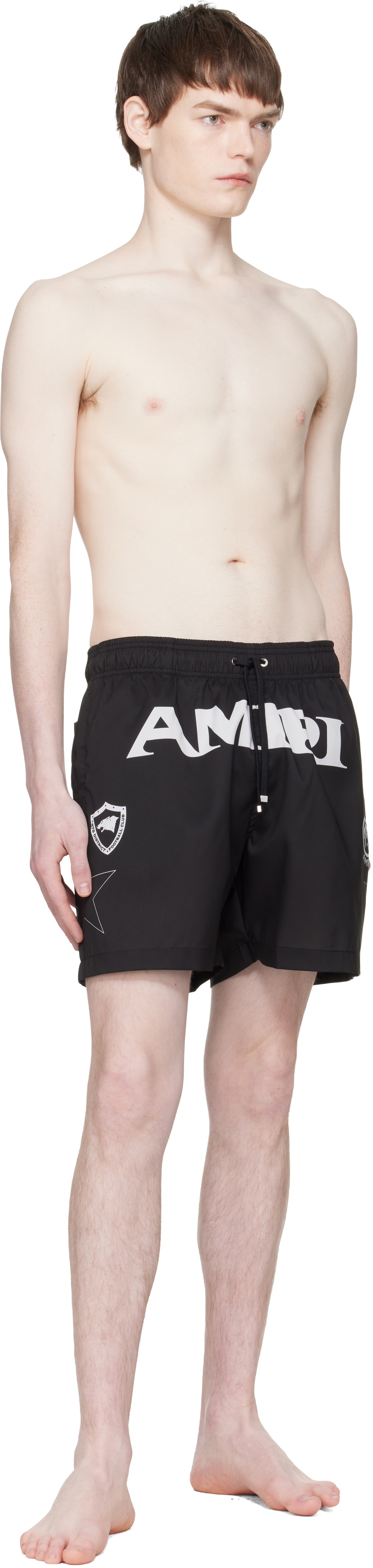 AMIRI Black 'AMIRI Sport' Swim Shorts
