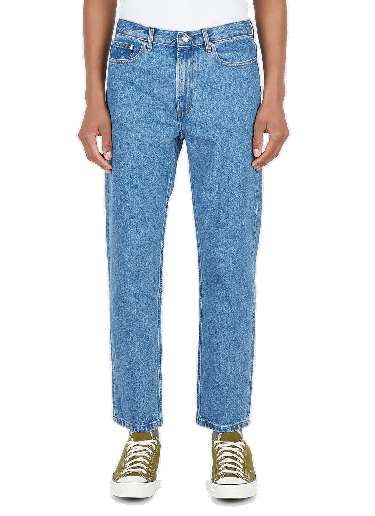 Martin Straight Leg Jeans in Blue A.P.C.