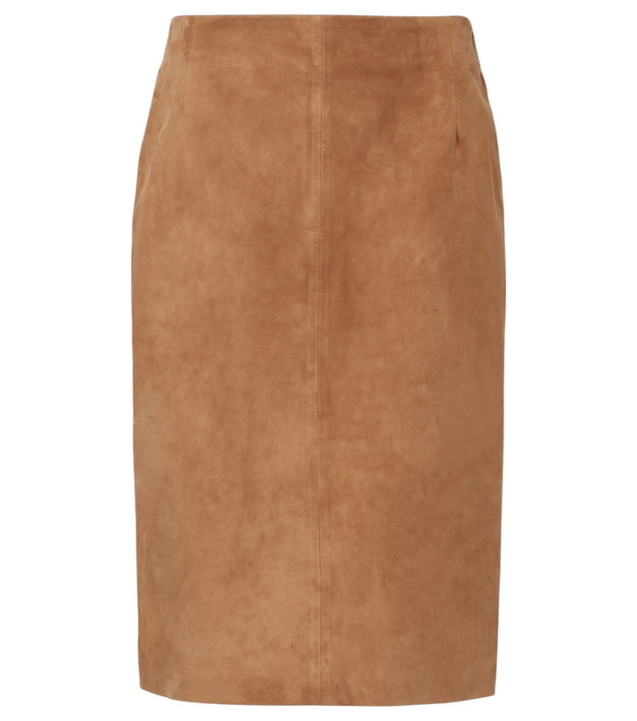 Photo: Nour Hammour Lady suede pencil skirt