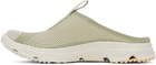 Salomon Green RX Slide 3.0 Suede Slippers