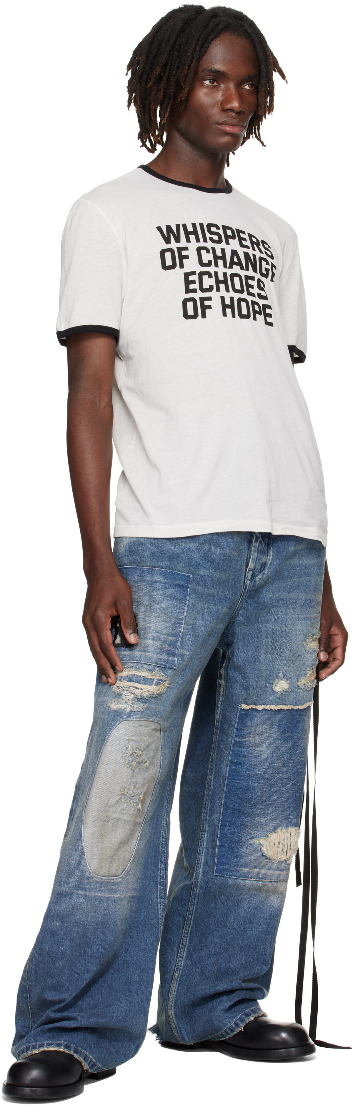 Ann Demeulemeester Blue Olan 5 Pocket High-Comfort Jeans