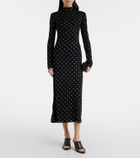 Altuzarra Studded jersey maxi dress