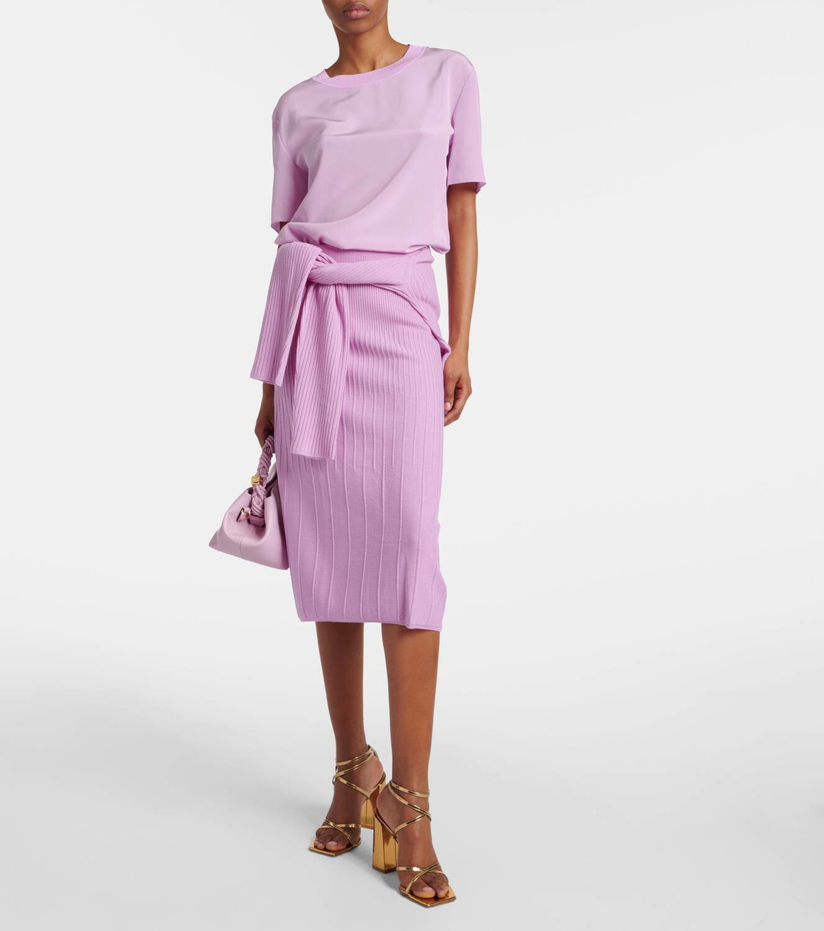 Joseph Soie Rubin silk crêpe T-shirt Joseph