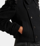 Noir Kei Ninomiya Cutout wool jacket