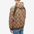 Gucci Men's GG Light All Over Hooded Jacket in Beige