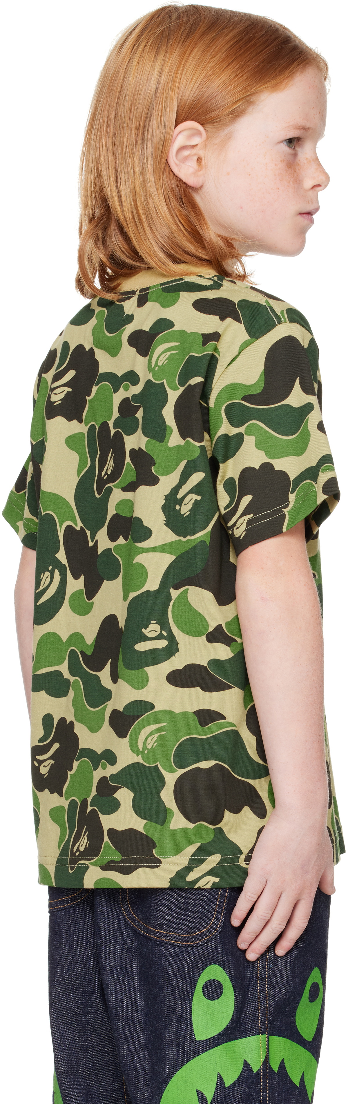 トップス BAPE ABC CAMO BABY MILO COLLEGE TEE トップス BAPE ABC CAMO BABY MILO COLLEGE TEE A BATHING APE
