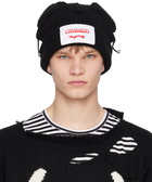 Charles Jeffrey Loverboy Black Chunky Ears Beanie