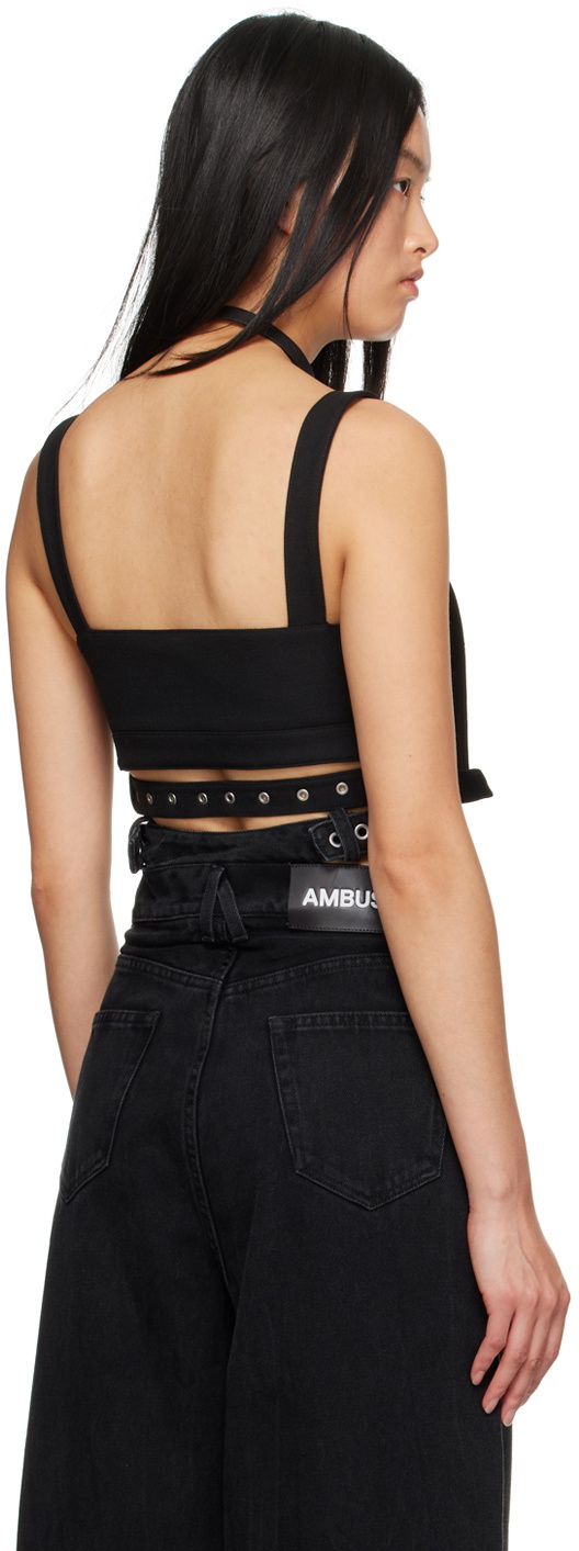 AMBUSH Black Belted Tank Top