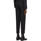 Situationist SSENSE Exclusive Black Wool Double Arch Trousers