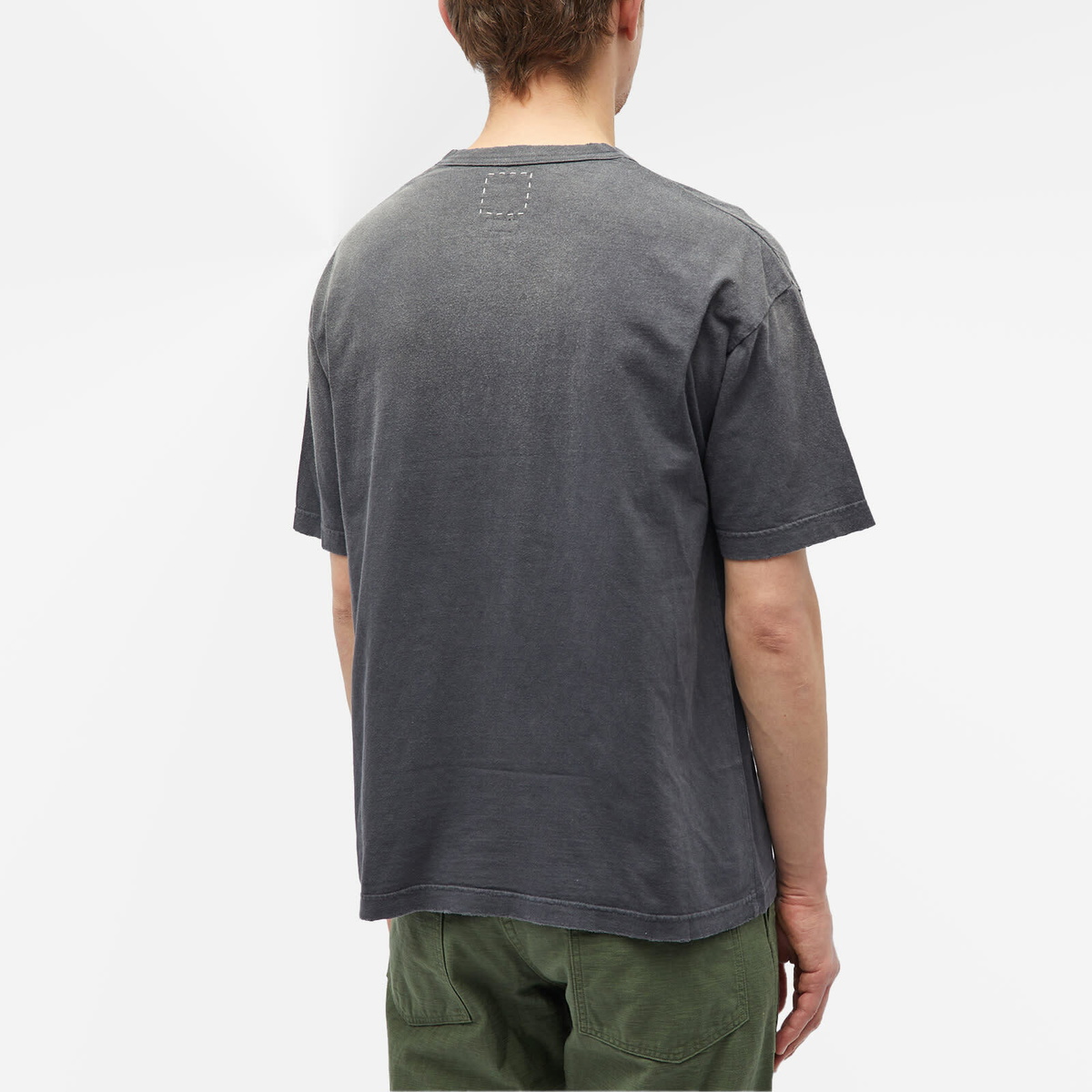 Visvim Men's Jumbo World Tour Crash T-Shirt in Black Visvim