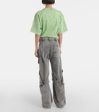 Acne Studios Mid-rise cotton canvas cargo pants