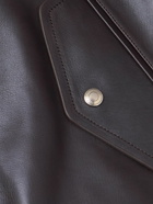 Loro Piana - Johnie Leather Bomber Jacket - Brown