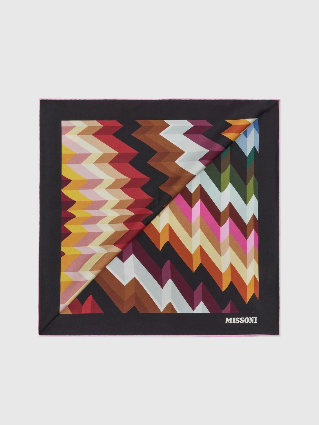 Missoni - Pure silk scarf, Women, Multicoloured