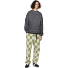 Saturdays NYC Green and White Polar Fleece Serai Trousers