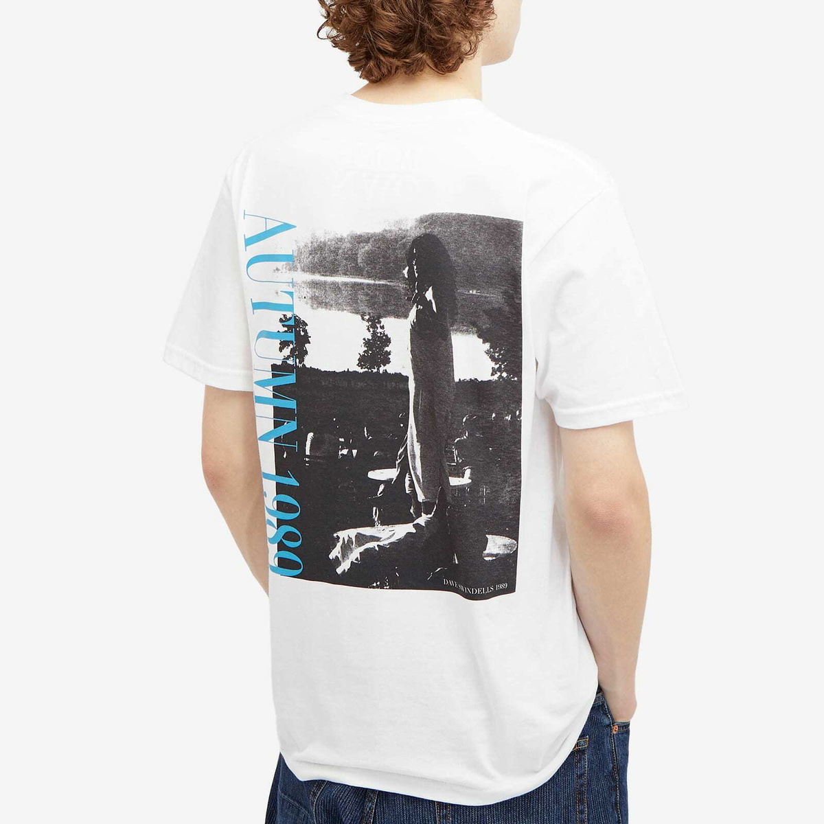 Boys Own Men's Dave Swindell's Photographic Print T-Shirt in White
