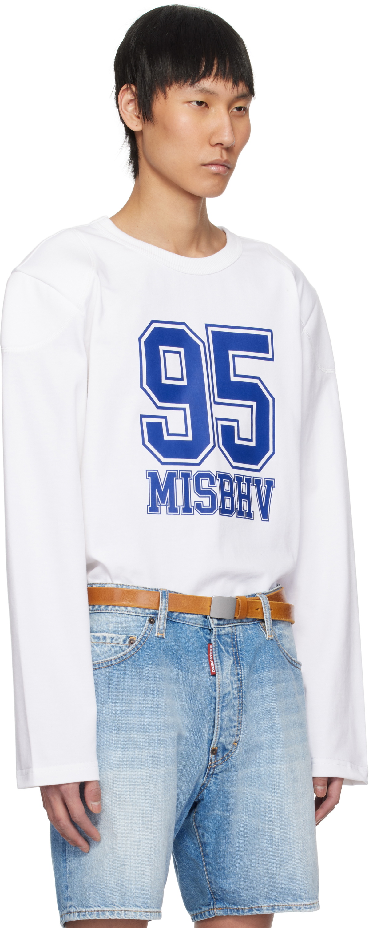 MISBHV White 95 Longsleeve T-shirt
