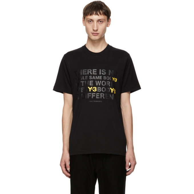 Photo: Y-3 Black Artwork T-Shirt