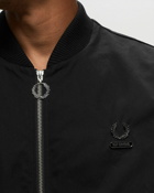Fred Perry Rs Printed Bomber Jacket Black - Mens - Bomber Jackets