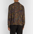 Stüssy - Cypress Camp-Collar Paisley-Print Twill Shirt - Green