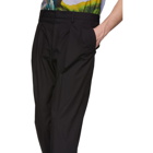 Valentino Black Pleated Trousers