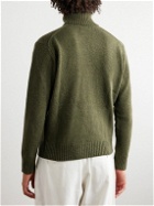 Universal Works - Wool-Blend Rollneck Sweater - Green