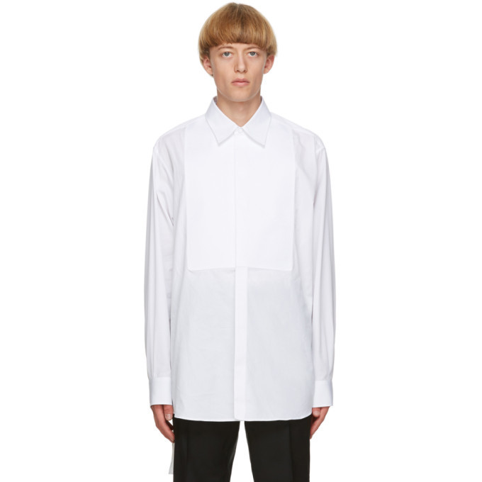 Photo: Valentino White Poplin Cinch Shirt