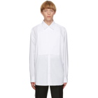 Valentino White Poplin Cinch Shirt