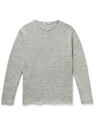 Inis Meáin - Donegal Linen Sweater - Gray