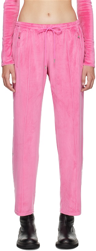 Photo: PRISCAVera Pink Vented Lounge Pants