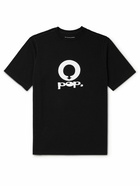 Pop Trading Company - Underworld Logo-Print Cotton-Jersey T-Shirt - Black