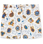 Loewe - Paula's Ibiza Mid-Length Printed Swim Shorts - White