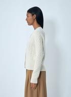 Lacoste Cable Knit Cardigan