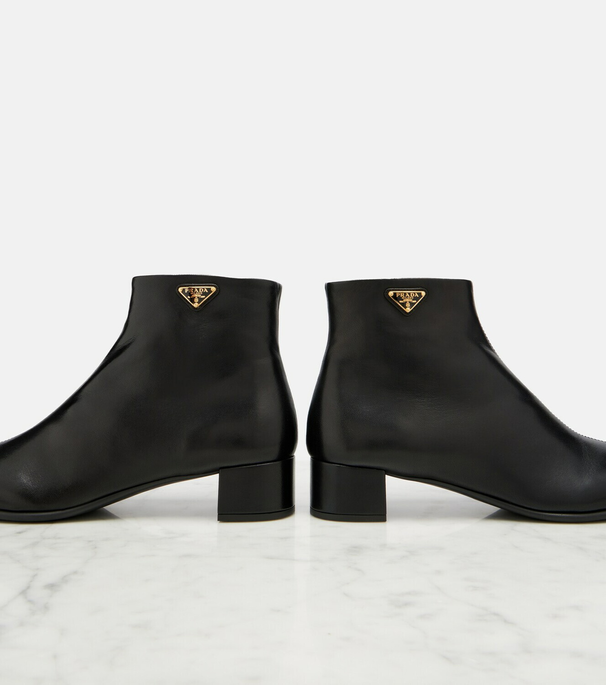 Prada Leather ankle boots